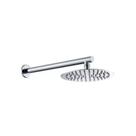 Ducha Chuveiro Slim Redondo Inox 20cm Com Braço Jiwi - WJ-0916