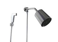 Ducha Chuveiro Thick Cromado em ABS com Ducha Manual em ABS