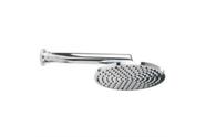 Ducha com Tubo de Parede Aquamax Cromada