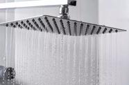 Ducha Cromada Slim Quadrada 30x30cm. Inox Silver Edition