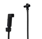 Ducha de Mão ABS Preto com Mangueira 180 cm e Desviador