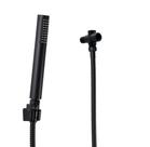 Ducha de Mão Bastão ABS Preto com Mangueira 180 cm e Desviador