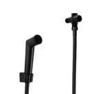 Ducha de Mão Preto Fosco ABS Mangueira 180 cm e Desviador