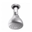 Ducha de Teto Cano 60mm Ômega 1955 Meber Metais Cinza/Cromado Ducha de Teto Cano 60mm Ômega 1955 Meber Metais Cinza/Cromado