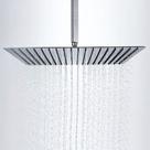Ducha de Teto Quadrada 30x30 Inox SUS304 30cm Borda Fina com Braço Quadrado - Máxima Metais Ducha de Teto Quadrada 30x30 Inox SUS304 30cm Borda Fina com Braço Quadrado - Máxima Metais