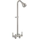 Ducha Externa Aolemi 79 cm 2 Manoplas Níquel Escovado