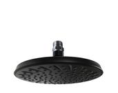 Ducha Flatt 21 cm Redonda ABS Black Matte c/ Niple de Teto Ducha Flatt 21 cm Redonda ABS Black Matte c/ Niple de Teto