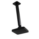Ducha Flatt Black Matte ABS 10x10 cm c/ Cano de Teto 24 cm