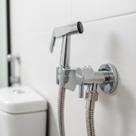 Ducha Higienica Banheiro Cromada Metal Inox Banheiro Acionamento ¼ de Volta V124 Vimer