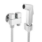 Ducha Higiênica C77 Registro Duplo Duas Saídas Metal Cromado 1/2