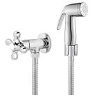 Ducha Higiênica Chuveirinho de Metal Cromado 1,2 metros - C52 - KLA
