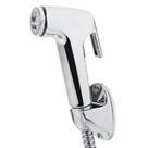 Ducha Higiênica Chuveirinho Inox Flexível com Suporte