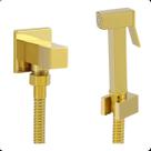 Ducha Higiênica Chuveirinho Intima Banheiro Dourada Gold