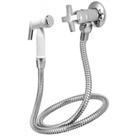 Ducha Higiênica com Registro sem Derivação 1984 ¼ Volta Alfa C34 Cromado Esteves Vab280cwb
