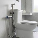 Ducha Higiênica Completa 100% Aço Inox Cromada Chuveirinho