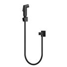 Ducha Higiênica Completa Quadrado Preto Fosco 1739
