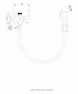 Ducha Higiênica Led C76 Com Derivação Preto Fosco Perflex 10308724 Ducha Higiênica Led C76 Com Derivação Preto Fosco Perflex 10308724