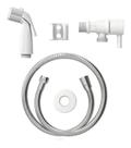 Ducha higienica luxo branco com cromado 1,20m com registro ref 7552 censi