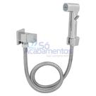 Ducha Higiênica Quadrada Luxo Metal Cromado - Lisboa