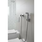 Ducha Higiênica Quadrada Metal Cromo 1.2M