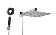 Ducha Inox 304 30x30 cm c/ Ducha Manual 3 Jatos em ABS com Trava Ducha Inox 304 30x30 cm c/ Ducha Manual 3 Jatos em ABS com Trava
