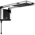 Ducha Lorenzetti Acqua Storm Preta Cromada 127V