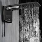 Ducha Lorenzetti Eletrônica Acqua Storm Ultra Preta 127V 5500W