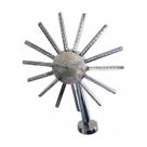 Ducha Para Piscinas Palito 300mm De Diâmetro Feito Aço Inox