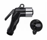 Ducha preta gatilho black com suporte black blukit