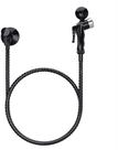 Ducha preto c/registro flex crom 1 2m 220939 - blukit