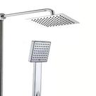 Ducha quadrada 20x20 com chuveirinho