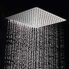 Ducha Quadrada 30x30 Inox SUS304 30cm Borda Fina - Máxima Metais Ducha Quadrada 30x30 Inox SUS304 30cm Borda Fina - Máxima Metais