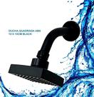 Ducha Quadrada Abs 10x10 Black