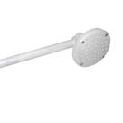 Ducha Redonda Plastico Branco 4 Polegadas Area de Lazer Piscina Sauna Quintal Banheiro Social Suite Ducha Redonda Plastico Branco 4 Polegadas Area de Lazer Piscina Sauna Quintal Banheiro Social Suite