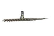 Ducha Slim Chuveiro 30x30 Inox 304 Com Niple Suporte de Teto Cromado