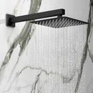Ducha Slim Chuveiro Quadrado Preto Fosco Black Matte 20x20 Cm