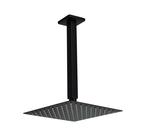 Ducha Ultra Slim Black De Teto Em Inox 20 Cm Quadrado Ducha Ultra Slim Black De Teto Em Inox 20 Cm Quadrado