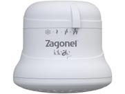 Ducha Zagonel Ideale Plus 5500W Redonda 4 - Temperaturas Branca Multitemperatura e Chuveirinho