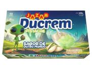 Ducrem pistache e chocolate branco disp 48x10g Ducrem pistache e chocolate branco disp 48x10g
