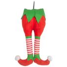 Duende Natalino Pernas e Tronco de Duende Para Árvore / Lareira Natal 52x27cm Saldão