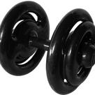 Dumbbell Emborrachado Treinamento Funcional Academia 12Kg Dumbbell Emborrachado Treinamento Funcional Academia 12Kg