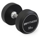 Dumbbell Rubber Elite 18kg