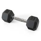 Dumbbell Sextavado Emborrachado - 05kg