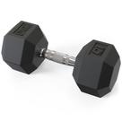 Dumbbell Sextavado Emborrachado - 20KG