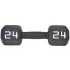 Dumbbell Sextavado Revestido Texturizado 24kg Rythmoon Dumbbell Sextavado Revestido Texturizado 24kg Rythmoon