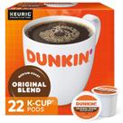 Dunkin' Café Original Blend Torra Média 22 Cápsulas K-Cup