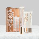 DUO DE OURO ROSA RODIAL creme nutritivo para as mãos e protetor labial, cada um alimentado por tecnologia de ouro de 24