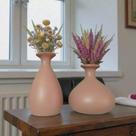 Dupla de Vaso Boho Bojudo Cor Cappuccino Elegance - Decore Casa