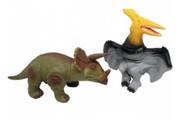 Dupla Dino de Vinil 0618 - Bee Toys Dupla Dino de Vinil 0618 - Bee Toys