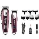 Dupla Kemei 8526 Corte Fade Degradê